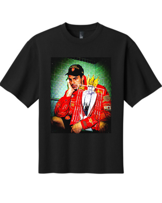 Arteta Champ blk tee